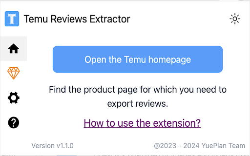 Temu Reviews Extractor