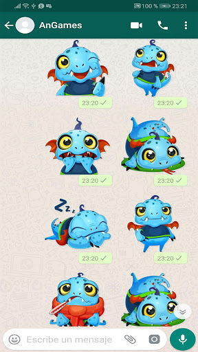Dragons Stickers WAStickersApp