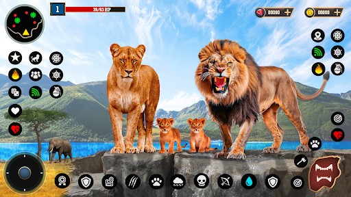 Screenshot Lion Simulator Animal Games 3d