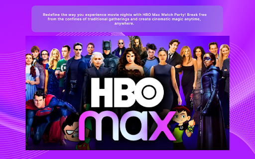 HBO Max Party