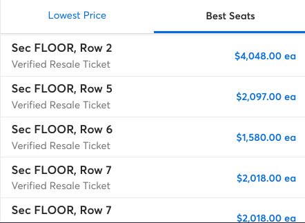 skz seattle best seats