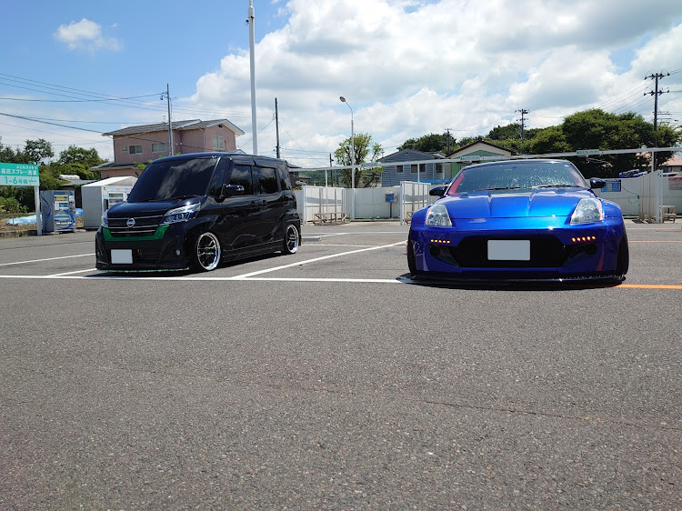 デイズルークスの車写活・猛暑日・洗車・いいね、フォロー、コメントよろしくお願いしますに関するカスタム事例の投稿画像2枚目