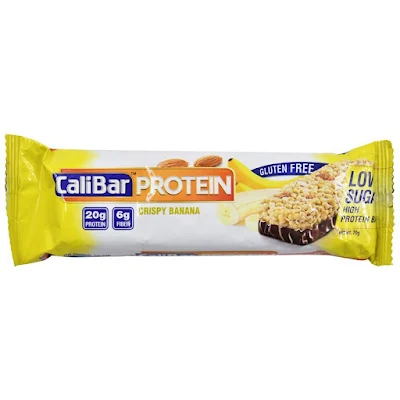 Calibar Protein Bar - Crispy Banana, Low Sugar - 70 g