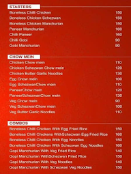 Momoz Corner menu 2