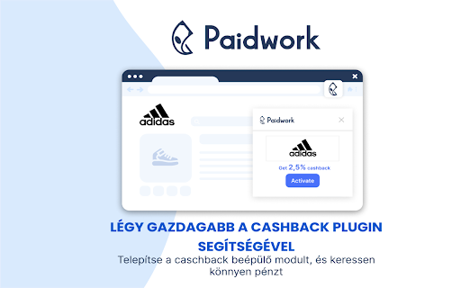 Cashback service Paidwork