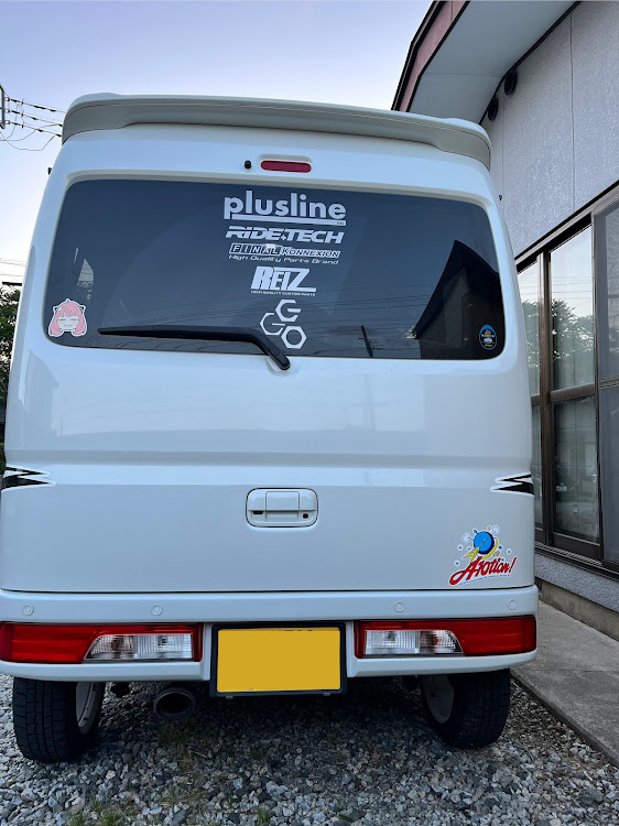 エブリイワゴンの６月もよろしくお願いします・車検・車検NG・車検もどし・ジムニーショック流用に関するカスタム事例の投稿画像4枚目