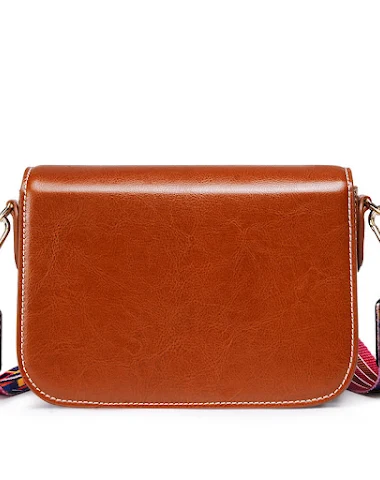 Borsa a tracolla casual retrò, perf - 1