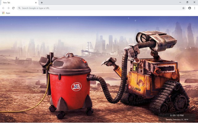 WALL-E New Tab & Wallpapers Collection