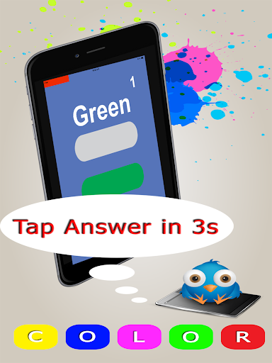 Tap Right Colors Quiz