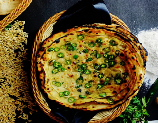 Green Chilli Parantha