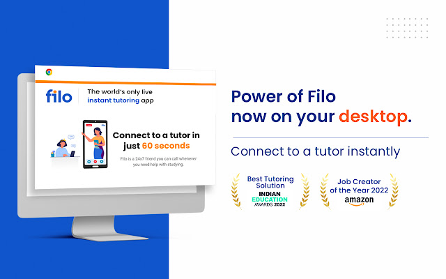 Filo - Instant Ask button chrome extension