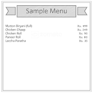 Ganguly Bohemian Biriyani menu 1