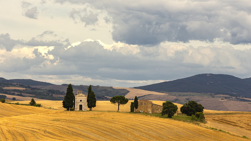 "Giallo grano in Val D'Orcia" ! di Bitop62