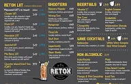 Retox menu 3