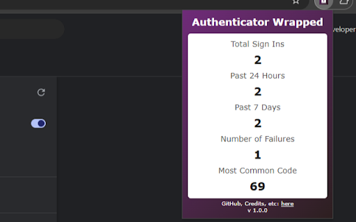 Authenticator Wrapped