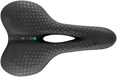 Selle San Marco Trekking Open-Fit Gel Saddle - Steel Black Men's alternate image 0