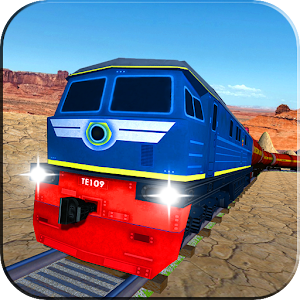 Extreme orange train driving simulator 2017  Icon