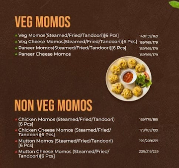 Samosa Kingdom menu 