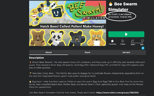 Bee Swarm Simulator Club Codes 2020