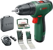 Máy Khoan Không Dây Bosch Easydrill 1200 (Pin 2.0 Ah, Hệ Thống 12 Volt, Bộ Mũi Khoan Và Vặn Vít) Hàng Chính Hãng