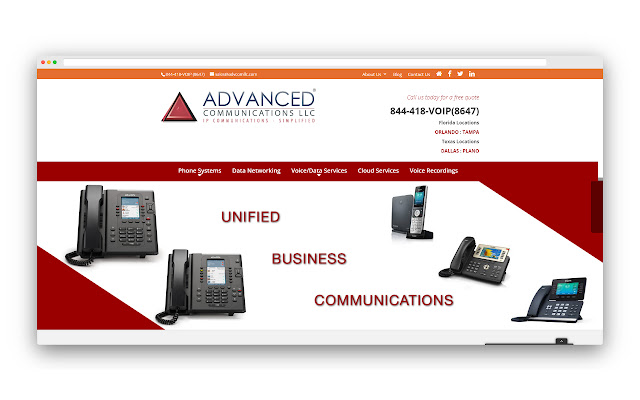 Advanced Communications chrome extension