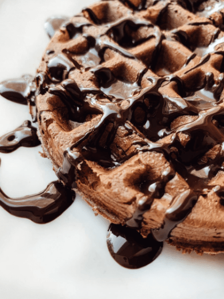 Belgian Dark Chocolate Waffle