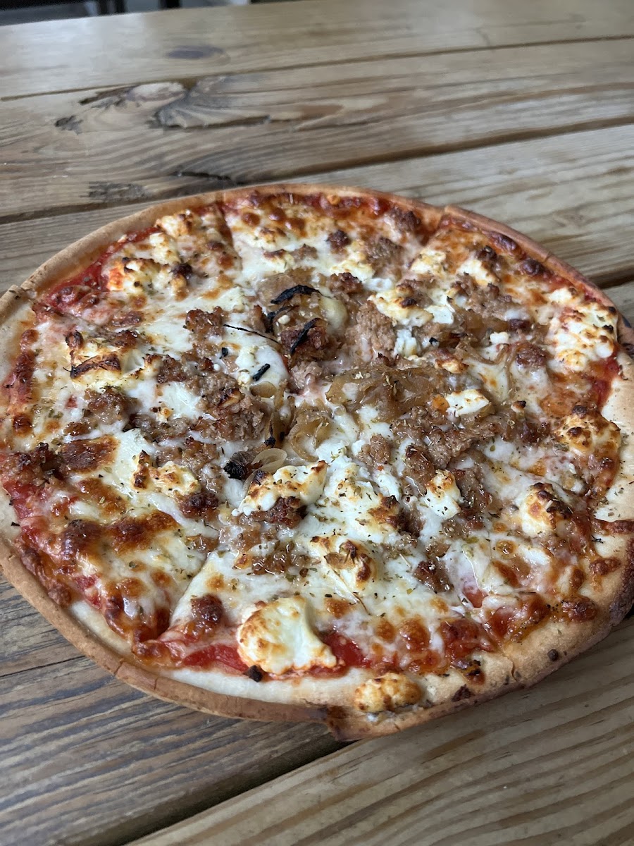 Gluten-Free Pizza at Fiddler's Inn Pub & Pizza