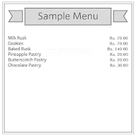 Fresh Corner menu 1