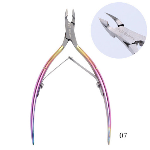 Title 4, Electroplated Nail Clippers, Dead Skin Fork, Tw...