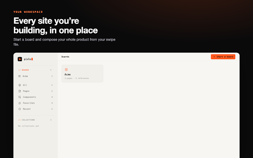 Pixlo — Design Briefs for Lovable, Bolt & v0 screenshot 4