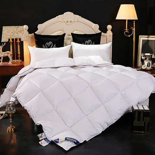Title 12, High-end down comforter for luxurious sleep. Ex...