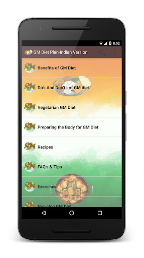 GM Diet Plan-Indian Version