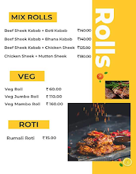 Chicken Shahi Kabab Center menu 5