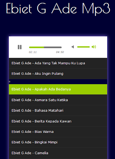 Download lagu wapkup ebiet g ade songs