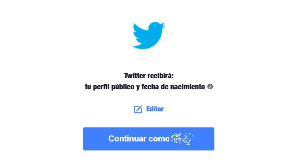 Conectar tu perfil de twitter con una página de Facebook