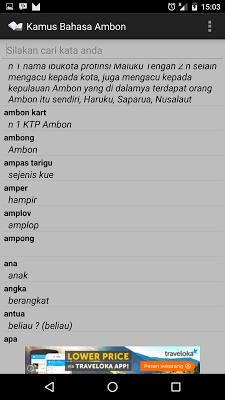 Kamus Bahasa Ambon On Google Play Reviews Stats