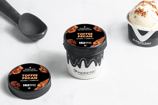 Toffee Pecan Ice Cream Tub [125 ml]