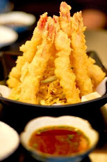 Tempura wild prawn and vegetable