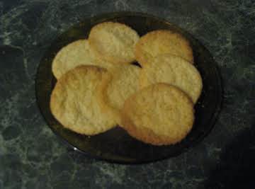 Butter coconut cookies