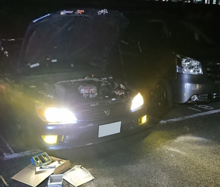 アルテッツァのLEDに交換に関するカスタム事例の投稿画像9枚目