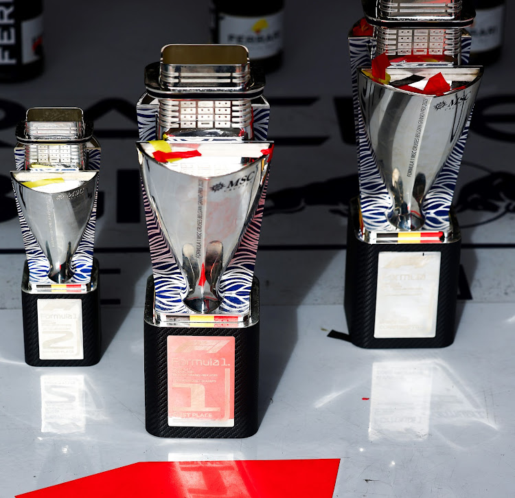 Verstappen's trophy smashed after Red Bull break F1 record