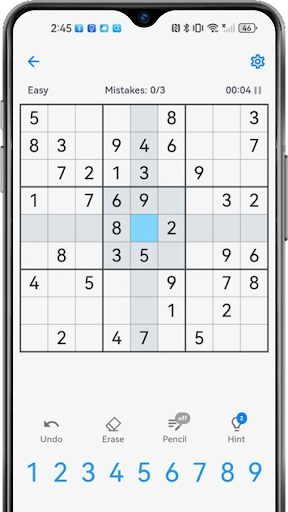 Screenshot Sudoku Puzzle - Brain Puzzle