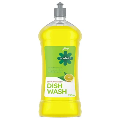 Godrej Protekt Germ Protection Dish Wash Liquid Gel - 500 ml