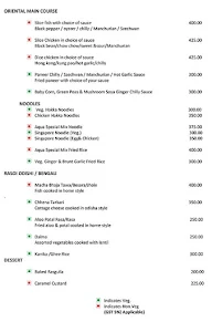 Aqua - Hotel Swosti menu 4