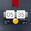 Sense flip clock & weather Pro icon