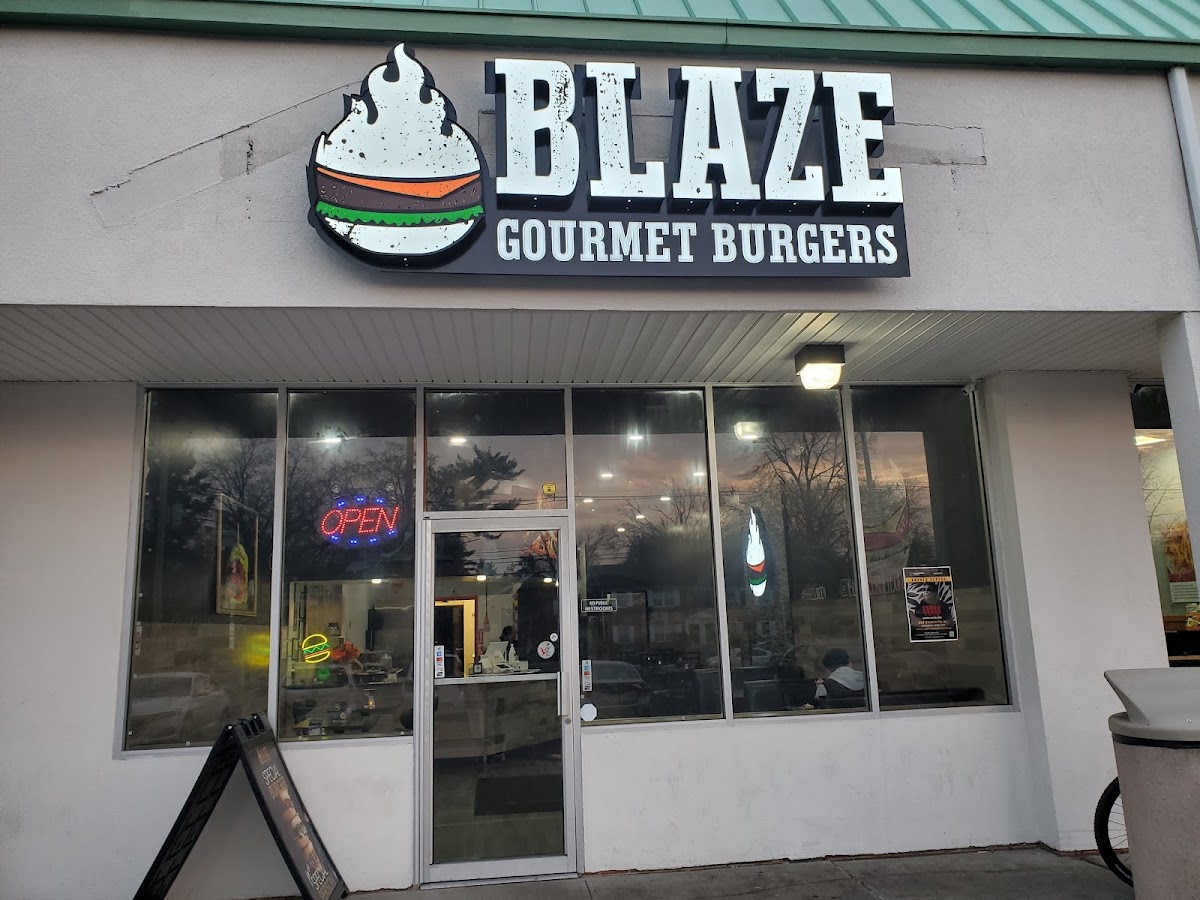 Gluten-Free at Blaze Gourmet Burgers