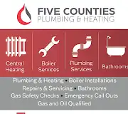 Five Counties Plumbing and Heating Logo