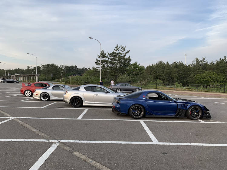 RX-7のロータリー・のと里山海道・石川県・夕陽に関するカスタム事例の投稿画像3枚目