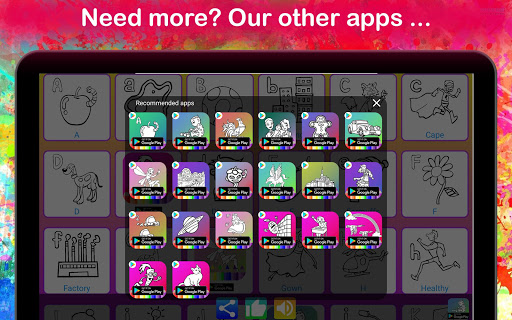 ﻿Unicorn Coloring Pages Game for kids glitter