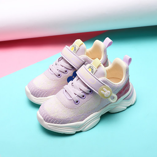 Title 2, Spring Childrens Flying Woven Running Sneakers...